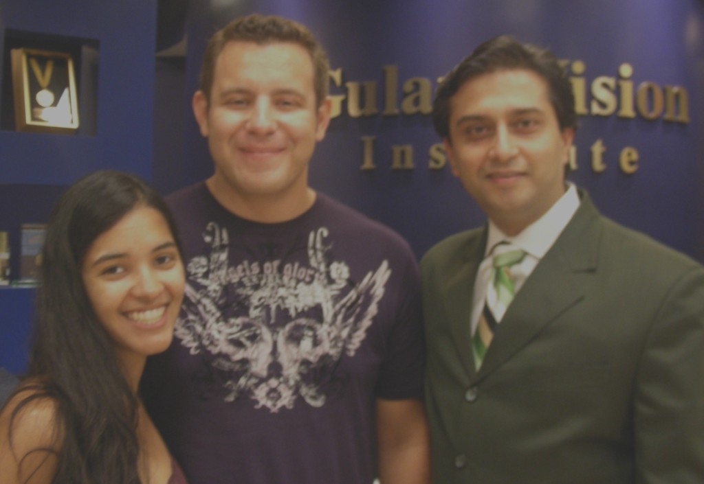 Joe Chervinsky and girlfriend Jacksonville Florida Advanced Laser Vision Surgery Gulani Vision Institute